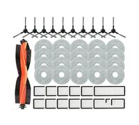 Compatibile con Xiaomi Robot Vacuum S20+ / S10 Plus / B108GL / B105 / B108CN B113CN Parti compatibili Accessori Filtro Spazzola laterale principale Mop(Blue)