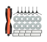 Compatibile con Xiaomi Robot Vacuum S20+ / S10 Plus / B108GL / B105 / B108CN B113CN Parti compatibili Accessori Filtro Spazzola laterale principale Mop(Pink)