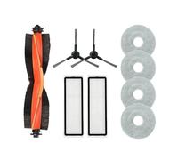 Compatibile con Xiaomi Robot Vacuum S20+ / S10 Plus / B108GL / B105 / B108CN B113CN Parti compatibili Accessori Filtro Spazzola laterale principale Mop(Burgundy)