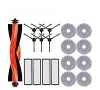 Compatibile con Xiaomi Robot Vacuum S20+ / S10 Plus / B108GL / B105 Parti Accessori Spazzola laterale principale Filtro Hepa Panno di ricambio for mocio(Chocolate)