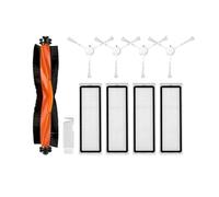 Compatibile con Xiaomi Robot Vacuum X10 Pezzi di Ricambio di Ricambio Accessori Spazzola Laterale Principale Filtro Hepa Sacchetto for la Polvere in Tessuto (Color : Set D)