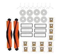 Compatibile con Xiaomi Robot Vacuum X10+/X20+ /X20 Plus Ricambi Accessori Spazzola laterale principale Panno for mocio Sacchetto for la polvere Filtro(5L)