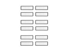 Compatibile con Xiaomi Robot Vacuum X10+/X20+ /X20 Plus Ricambi Accessori Spazzola laterale principale Panno for mocio Sacchetto for la polvere Filtro(13)