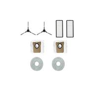 Compatibile con Xiaomi Robot Vacuum X20 Pro / D109GL Parti Accessori Spazzola principale Spazzola laterale Filtro Hepa Panno for mocio Sacchetto for la polvere Sostituzione(Set6)