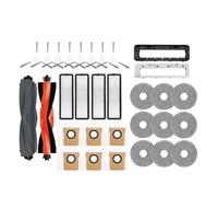Compatibile con Xiaomi Robot Vacuum X20 + / X20 Plus Parti Accessori Spazzola laterale principale Filtro Hepa Panno for mocio Sacchetto for la polvere Sostituzione(12PCS)