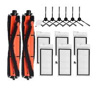 Compatibile con Xiaomi Roidmi Plus Robot Aspirapolvere Rullo Panno Mocio Spazzola Laterale Principale Sacchetto for la Polvere Pezzi di Ricambio