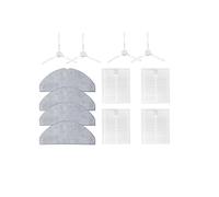 Compatibile Con Xiaomi, S20/D106 E12 E10 B112 Robot Aspirapolvere Ricambi - Rullo Principale Spazzola Laterale Filtro Panno For Mocio Sacchetto For La Polvere Accessori(12PCS)