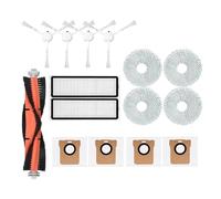 Compatibile con Xiaomi X10+ / X10 Plus / B101GL, spazzola laterale principale, filtro Hepa, sacchetto for la polvere, panno for mocio, set di ricambio, accessori for aspirapolvere robot. parti