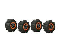 Compatibile Con XLH 9125 9116 104009 1/12 RC Car Upgrade Parts Off-Road Drifting Wheel Rims Kit Sand Beach Assembly Pneumatici Mozzi Esagonali Parti RC