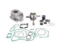 Compatibile con YAMA YZ125 YZ125X STD 54mm 149cc 2005-2022 Parti del motore Compatible With motocicletta Cilindro Albero Guarnizione pistone Kit di revisione e ricostruzione
