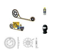 COMPATIBILE CON YAMAHA FZ6 N,NS,S2(RJ07/RJ14) 600 2004-2008 KIT TRASMISSIONE PER MOTO CATENA DID 530VX3 LUN 118 MAGLIE,CORONA IN ACCIAIO P530-Z46,PIGNONE P530-Z16 SPECIFICO PER LA TUA MOTO