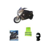 COMPATIBILE CON YAMAHA NMAX 125/155 per anno dal 2015 al 2020 COPRIGAMBE R180-X TERMOSCUDO TUCANO URBANO COPERTA TERMICA IMPERMEABILE INTERNO IN ECO PELLICCIA SPECIFICO PER SCOOTER