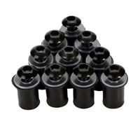 Compatibile Con Yamaha Per FZ1 FZ6 FZ6R FJR1300 Per YZF-R1 R6 R7 600R 750R Bulloni Parabrezza Viti Montaggio Parabrezza Per M5 5 Mm Rondelle Dadi parabrisas