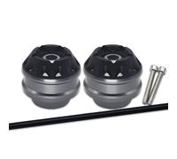 Compatibile Con Yamaha Per YZF-R1 Per R1M 2015-2023 Protezione Anticaduta Per Motocicletta Asse Anteriore Posteriore Forcella Ruota Tappo Di Protezione Moto Ruota Asse Paratelaio(Metallic,Front)