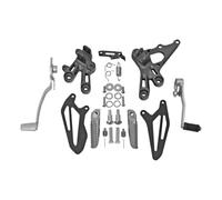 Compatibile con Yamaha per YZF-R7 2022 2023 2024 Parti di Ricambio Universali per Pedane del Conducente Pedali Staffa di Montaggio Accessori per Moto Motocicletta Pedane