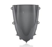 Compatibile Con Yamaha Per YZFR6 Per YZF R7 2024 Parabrezza Moto Da Per Corsa Schermo Deflettore Del Per Vento Doppia Bolla Spoiler Carenatura Parabrezza Moto(Gray)