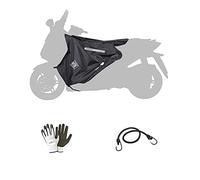 COMPATIBILE CON YAMAHA T-MAX 500 2009 09 COPRIGAMBE R069-X TERMOSCUD TUCANO URBANO SPECIFICO PER SCOOTER COPERTA TERMICA IMPERMEABILE INTERNO IN ECOPELLICCIA ESTERNO IN NYLON