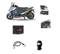 COMPATIBILE CON YAMAHA T-MAX 500 2009 09 COPRIGAMBE TERMOSCUD TUCANO URBANO R069-X SPECIFICO PER SCOOTER COPERTA TERMICA IMPERMEABILE INTERNO IN ECOPELLICCIA