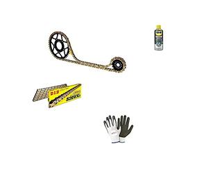 COMPATIBILE CON YAMAHA TDM 900 2003-03 KIT CATENA CORONA PIGNONE PER MOTO TRASMISSIONE DID 525VX3 LUN 118 MAGLIE,CORONA ACCIAIO P525-Z42,PIGNONE P525-Z16 SPECIFICO
