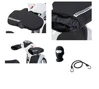 COMPATIBILE CON YAMAHA X-MAX 125 MOMODESIGN 2016-2019 COPRIMANOPOLE TUCANO URBANO R363-X COPRIMANI IMPERMEABILE IN NEOPRENE PER MANUBRI CON BILANCIERE MANOPOLE CON FODERA TERMICA