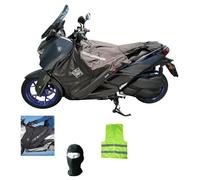 COMPATIBILE CON YAMAHA X-Max 300 Tech Max ADATTO PER ANNO 2025 COPRIGAMBE R244-X TERMOSCUDO TUCANO URBANO COPERTA TERMICA IMPERMEABILE INTERNO IN ECO PELLICCIA SPECIFICO PER SCOOTER