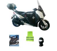 COMPATIBILE CON YAMAHA X-Max 400 per anno 2021 COPRIGAMBE R190-X TERMOSCUDO TUCANO URBANO COPERTA TERMICA IMPERMEABILE INTERNO IN ECO PELLICCIA SPECIFICO PER SCOOTER