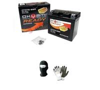 COMPATIBILE CON YAMAHA XG Tricker 250 2005 BATTERIA GIA' CARICA PRONTA SIGILLATA OKYAMI OTZ7S-BSR BATTERIE ATTIVE 6 AH AMPERE 12 VOLT SPECIFICA 113X70X105 MM