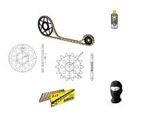 COMPATIBILE CON YAMAHA XT K (3TB) 600 1992-92 KIT CATENA CORONA PIGNONE PER MOTO TRASMISSIONE DID 520VX3 LUN 102 MAGLIE,CORONA ACCIAIO P520-Z39,PIGNONE P520-Z15 SPECIFICO
