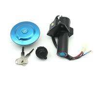 Compatibile Con YBR125 2002 2003 2004 2005 2006 2007 2008 2009 2010 2011 2012 2013 Moto Blocco Interruttore Di Accensione Blocco Tappo Serbatoio Set Di Chiavi Moto Interruttore Chiave Accensione