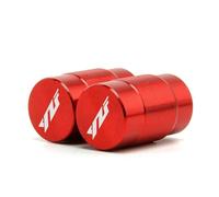Compatibile con YZF R1 R3 R6 R25 R125 R7 R1M YZFR6 YZFR1 YZFR3 Tappo aria for valvola pneumatico CNC for moto Copertura ermetica for ruota(1Pair Red)