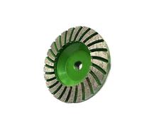 Compatibile con Z-LION 4" Grit 30# Mola a tazza diamantata Silent Core Turbo Grinding Base in alluminio Utensile abrasivo for calcestruzzo e granito Filettatura M14(5-8-11)