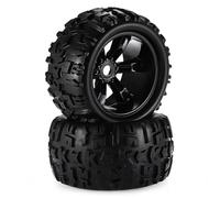 Compatibile Con ZD Per HSP Per Traxxas Per Wltoys 2 Pezzi RC Ruote Per Camion Pneumatici In Gomma 170MM 155MM 150MM 120MM 17mm Mozzo Esagonale Per 1/8 RC Auto RC Corsa pneumatici(A)