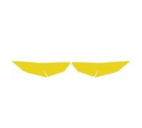 Compatibile con ZONTES 368G Moto: pellicola colorata per fari, impermeabile, HD, pellicola protettiva per il corpo, kit di modifica antigraffio, resistente ai raggi UV (faro dorato)