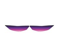 Compatibile con ZONTES 368G Moto: pellicola colorata per fari, impermeabile, HD, pellicola protettiva per il corpo, kit di modifica antigraffio, resistente ai raggi UV (viola)