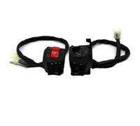 Compatibile con ZS125 ZS150 22mm Manubrio Moto Sinistro Destro Interruttori Clacson Indicatore di Direzione Faro Avviamento Elettrico Pulsante Controller Manubrio Interruttore luci ausiliarie