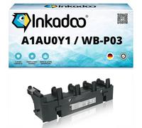 Inkadoo Contenitore per toner residuo compatibile per Konica Minolta A1AU0Y1 / WB-P03 Magicolor 4700 Series Bizhub C 25 Bizhub C 35 Bizhub C 35 P Magicolor