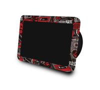 Compatibile dalla pelle con Amazon Echo Show 8 (3a Gen 2023) - Red Hip Hop - Copertina di decalcomanie avvolgenti per protezione in vinile premium 3M