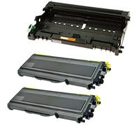 Compatibile DR2100 Tamburo & 2x TN2120 Toner per Brother DCP-7030 DCP-7040 DCP-7045N HL-2140 HL-2150 HL-2150N HL-2170 HL-2170W MFC-7320 MFC-7340 MFC-7345DN MFC-7440N MFC-7840W - Nero, Alta Resa