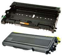 Compatibile DR2100 Tamburo & TN2120 Toner per Brother DCP-7030 DCP-7040 DCP-7045N HL-2140 HL-2150 HL-2150N HL-2170 HL-2170W MFC-7320 MFC-7340 MFC-7345DN MFC-7440N MFC-7840W - Nero, Alta Resa