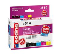 Compatibile EDDING 18-514-01 Nero, Ciano, Magenta, Giallo