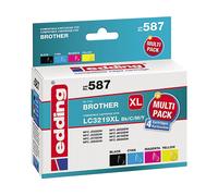 Compatibile EDDING 18-587 Nero, Ciano, Magenta, Giallo
