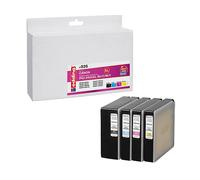 COMPATIBILE EDDING Edd-535 4 Pz Nero, Ciano, Magenta, Giallo