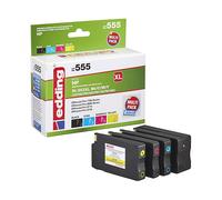 COMPATIBILE EDDING Edd-555 4 Pz Nero, Ciano, Magenta, Giallo