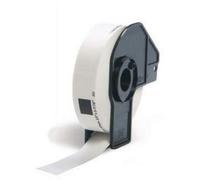 Compatibile Etichette adesive per etichettatrice NERO SU BIANCO per Stampante Brother QL-570 - Produttore: Offertecartucce.com