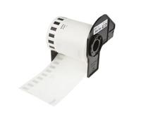 Compatibile Etichette adesive per etichettatrice TRASPARENTE per Stampante Brother QL-820NWB - Produttore: Offertecartucce.com