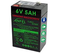 COMPATIBILE FIAMM Batteria ricaricabile da cambio per Peg Perego Feber Injusa Smoby Diamec 6V 4 5Ah1