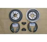 COMPATIBILE FIAT PANDA 750 1000 1993>2003 KIT TAMBURI CILINDRETTI GANASCE FRENI