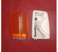 COMPATIBILE FIAT Uno Mk1 FANALE FRECCIA ARANCIO SINISTRO indicator lights left
