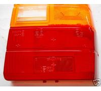 COMPATIBILE Fiat Uno MK1 LENTE TRASPARENTE POSTERIORE SINISTRO REAR LENS STOP