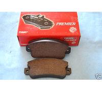COMPATIBILE FIAT UNO - PANDA - Y10 PATTINI PASTICCHE FRENI ANTERIORI BRAKE PADS